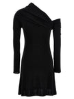 Courreges Twist Crepe Mini Dress