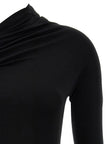 Courreges Twist Crepe Mini Dress