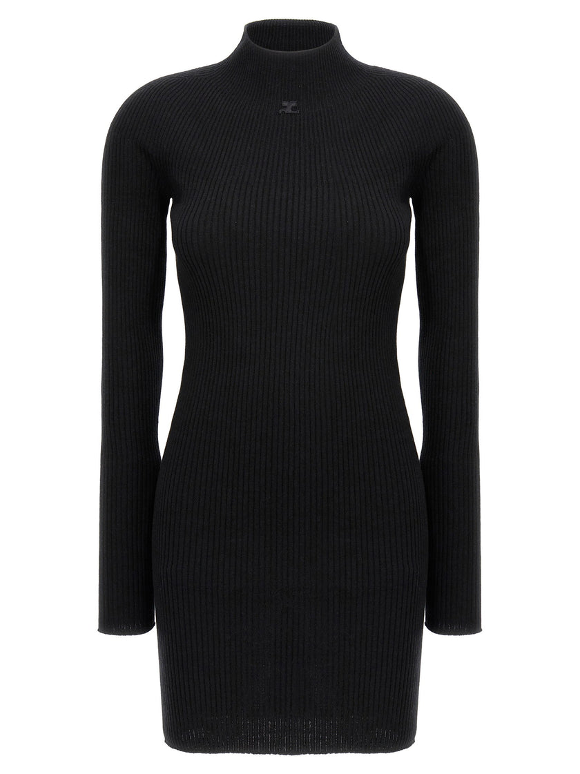 Courreges Solar Light Rib Dress