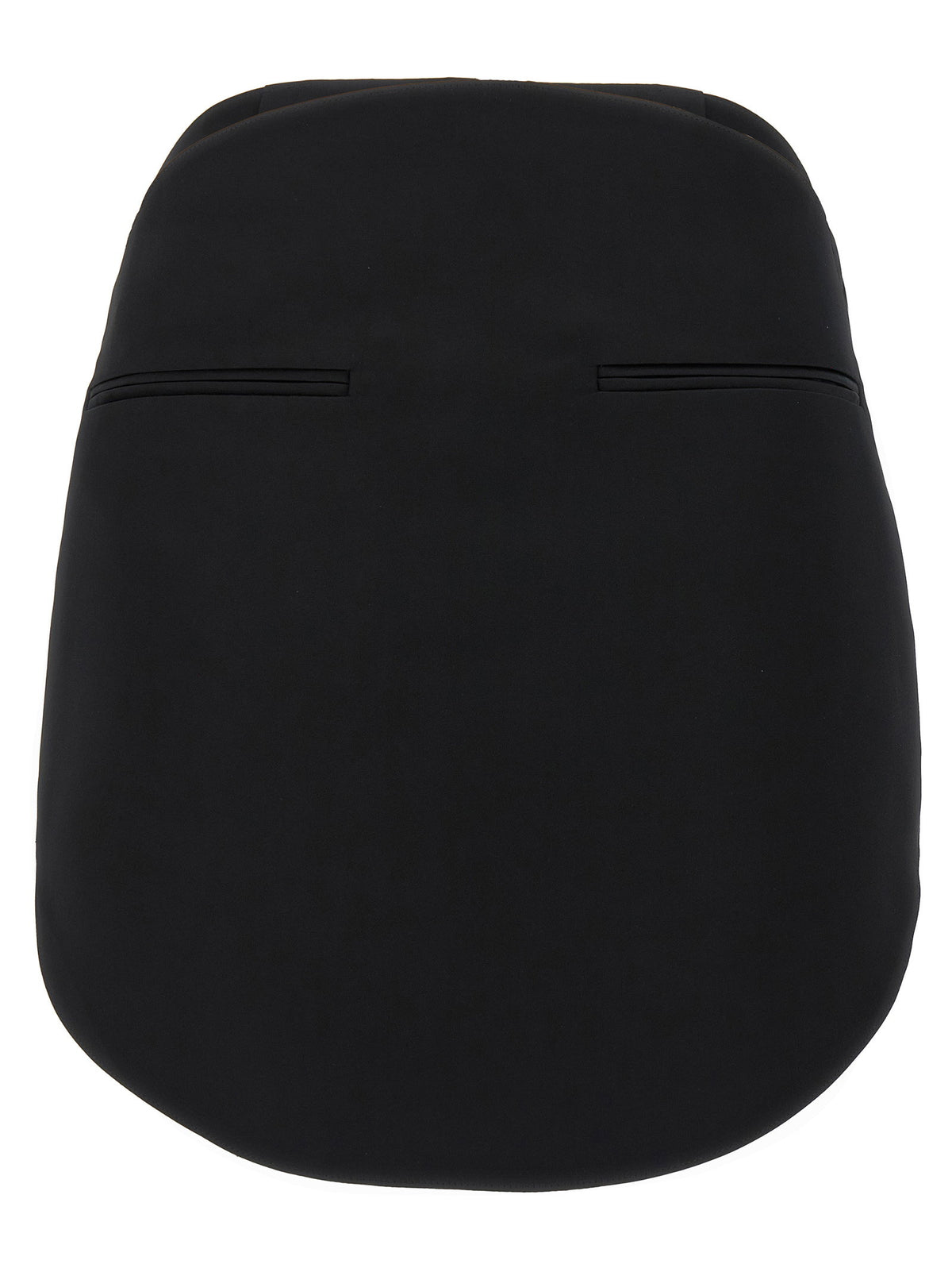 Courreges Circle Satin Skirt