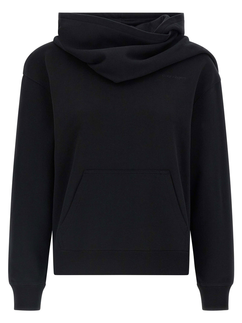 Courreges Hoodie And Scarf