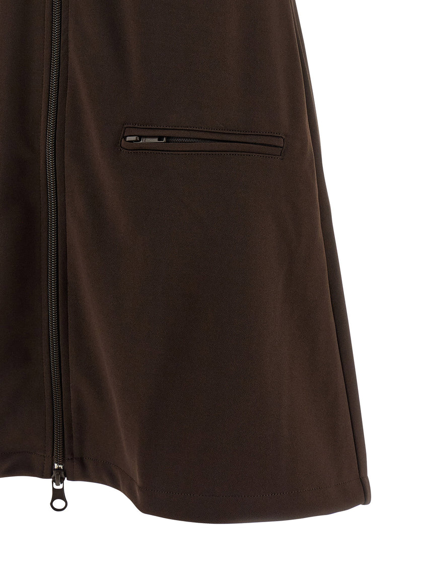 Courreges Interlock Tracksuit Mini Dress
