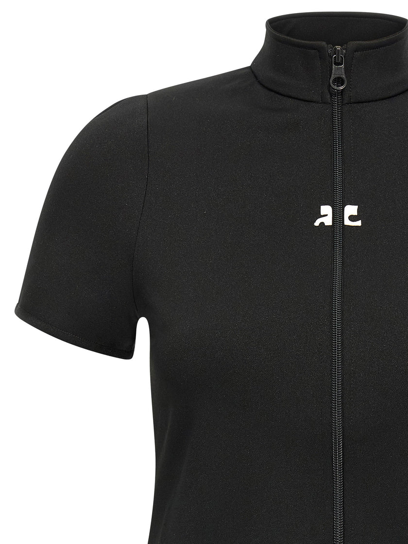 Courreges Interlock Zipped Top
