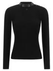 Courreges Vinyl Collar Sweater