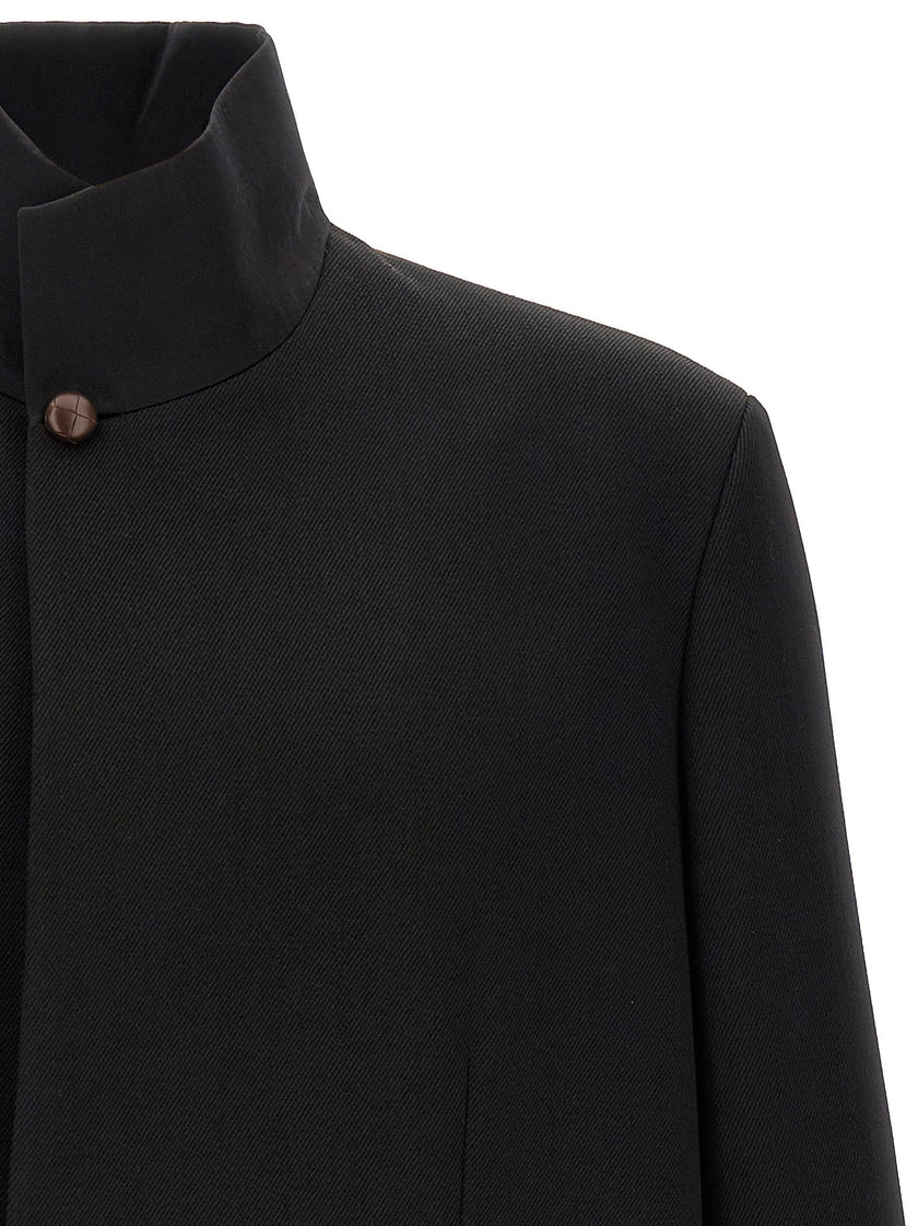 Zegna Wool Blazer With Buttons