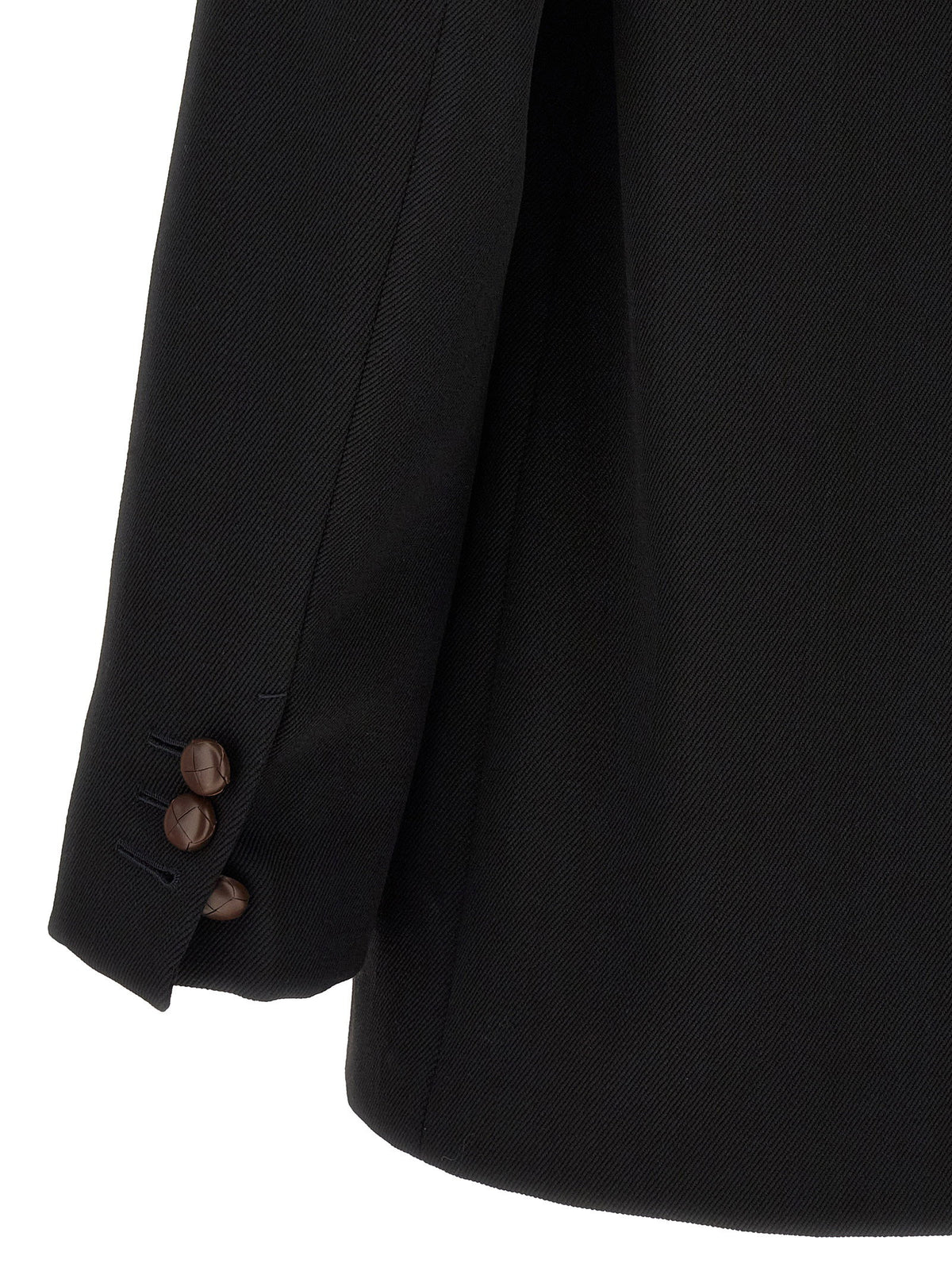 Zegna Wool Blazer With Buttons