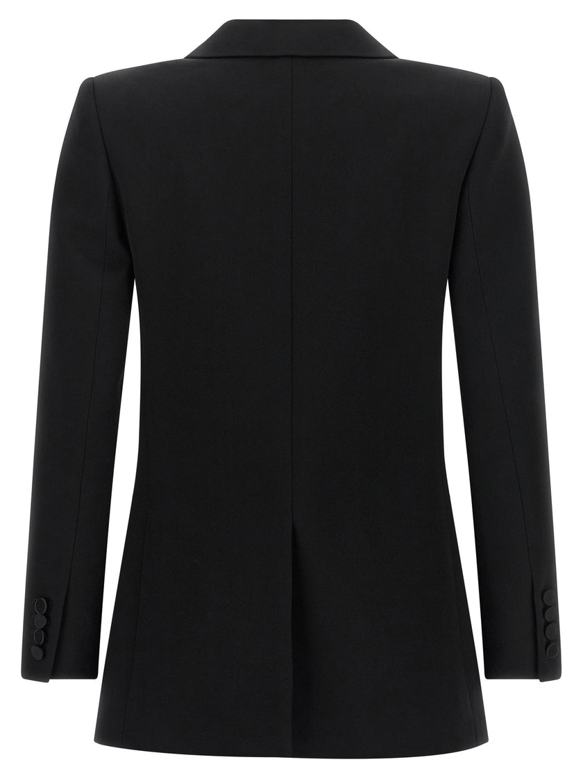 Saint Laurent Satin Lapel Blazer