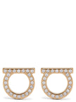 Ferragamo Gancini Crystals (l) Earrings