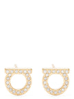 Ferragamo Gancini Crystals Earrings