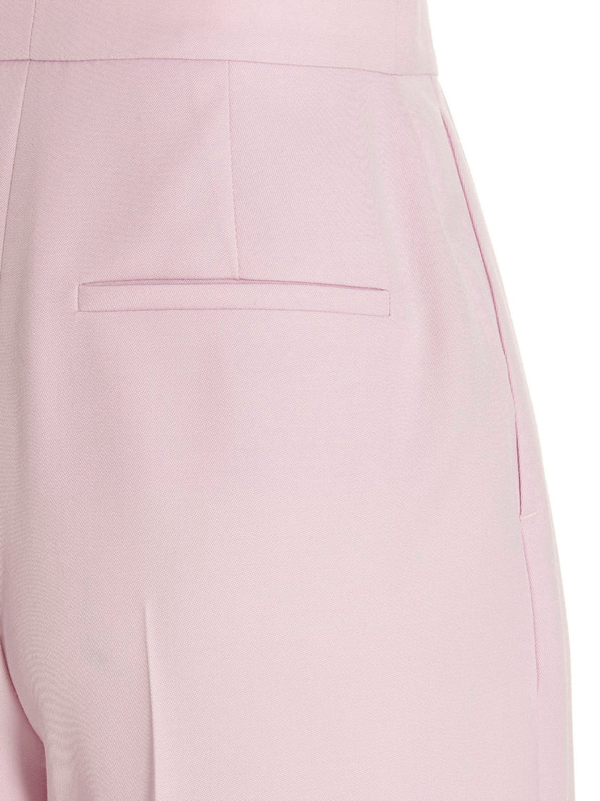 Alexander McQueen Pants With Front Pleats