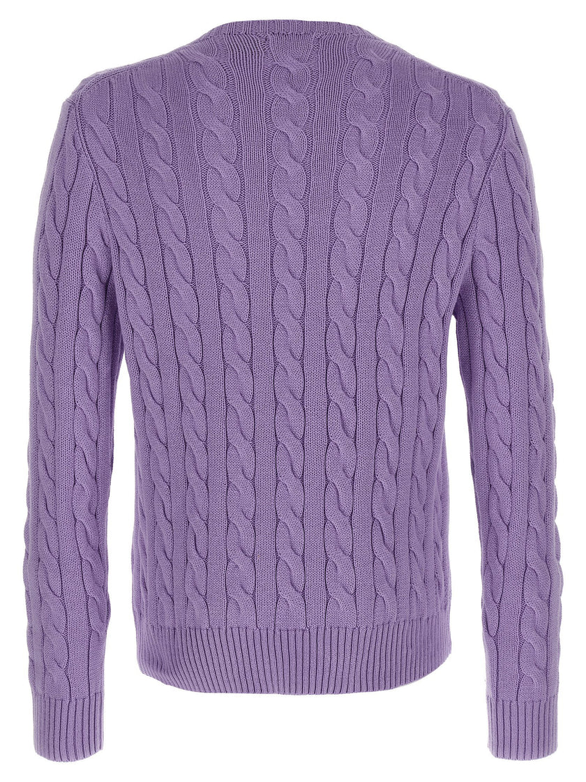 Polo Ralph Lauren Cotton Braided Sweater