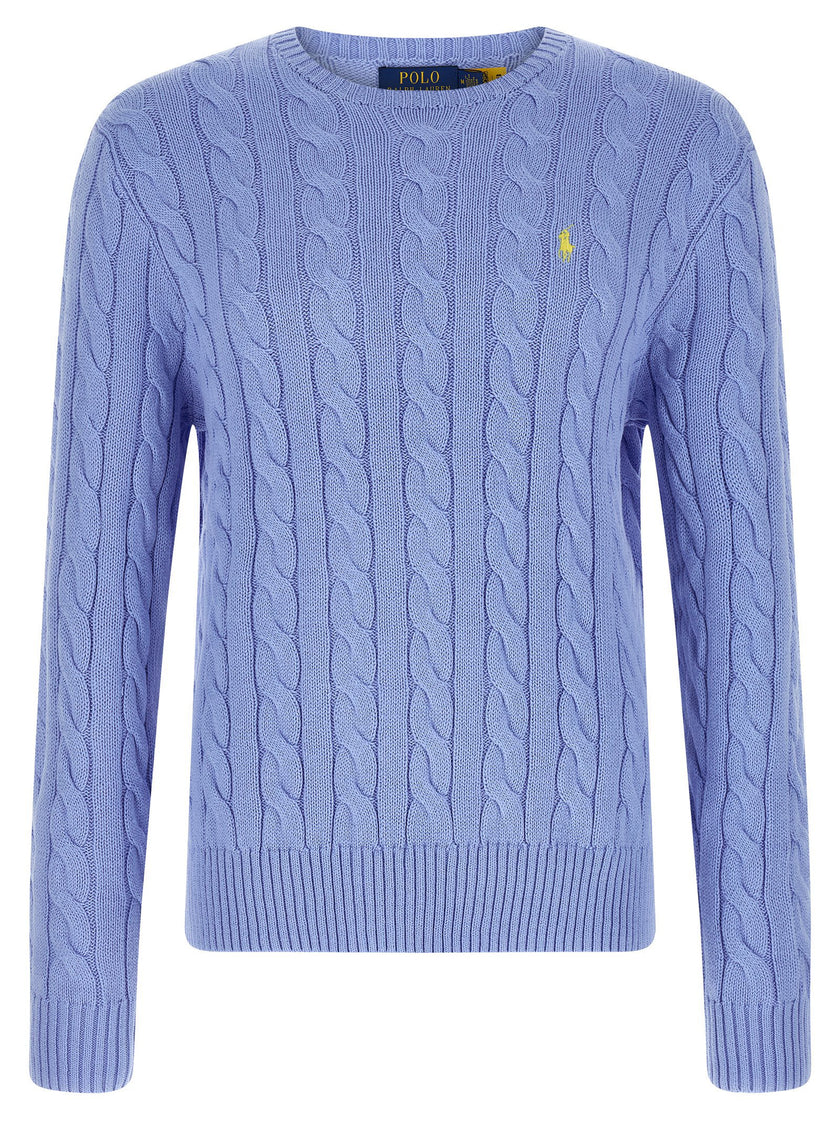 Polo Ralph Lauren Cotton Braided Sweater