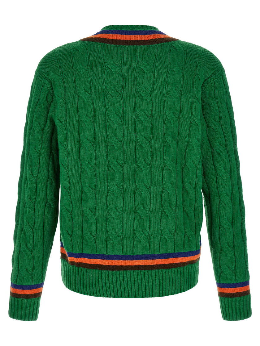 Polo Ralph Lauren V-knit With Cable Pattern