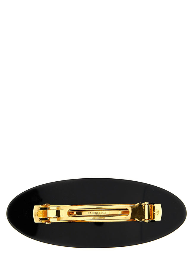 Balenciaga Logo Hair Clip