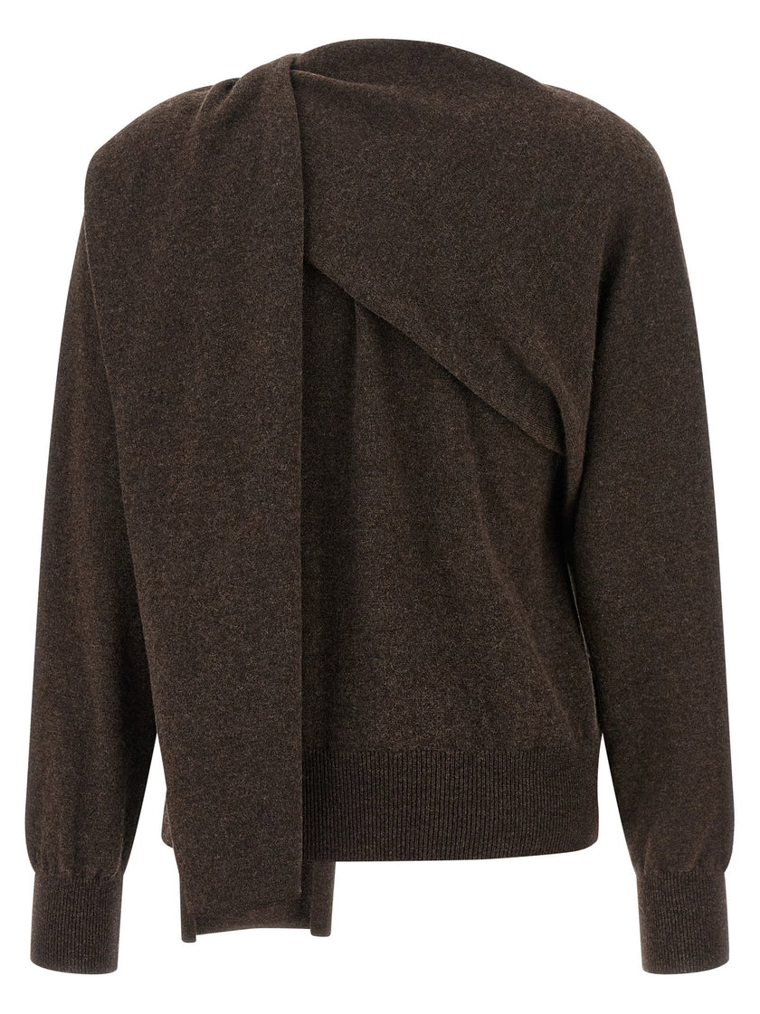 Ferragamo Scarf Cardigan