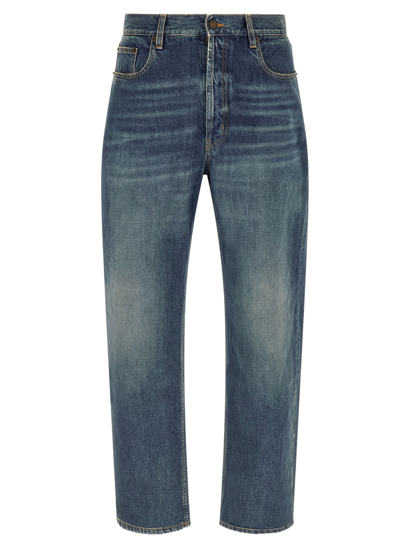 Saint Laurent Straight Leg Jeans