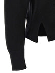 Alexander McQueen Chevron Corset Sweater