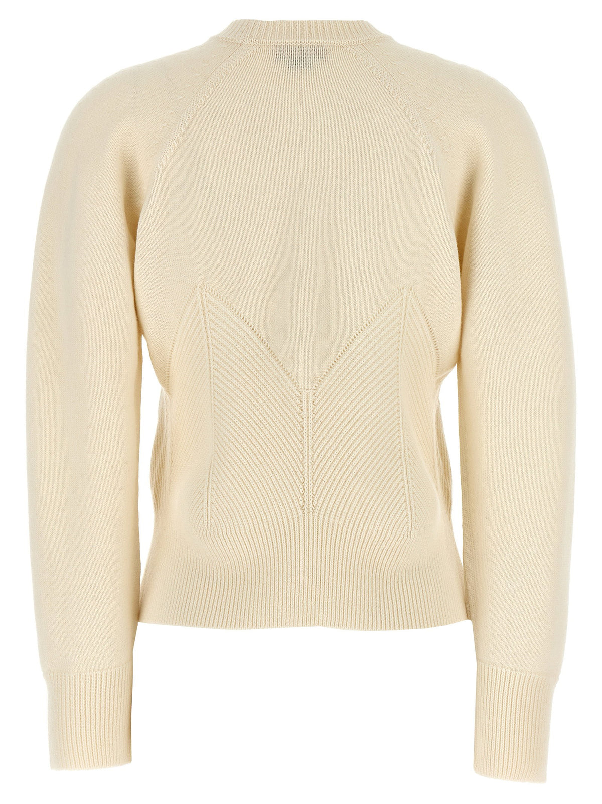 Alexander McQueen Chevron Corset Sweater