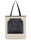 Stella Mccartney Trompe Loeil Print On Shopping Bag