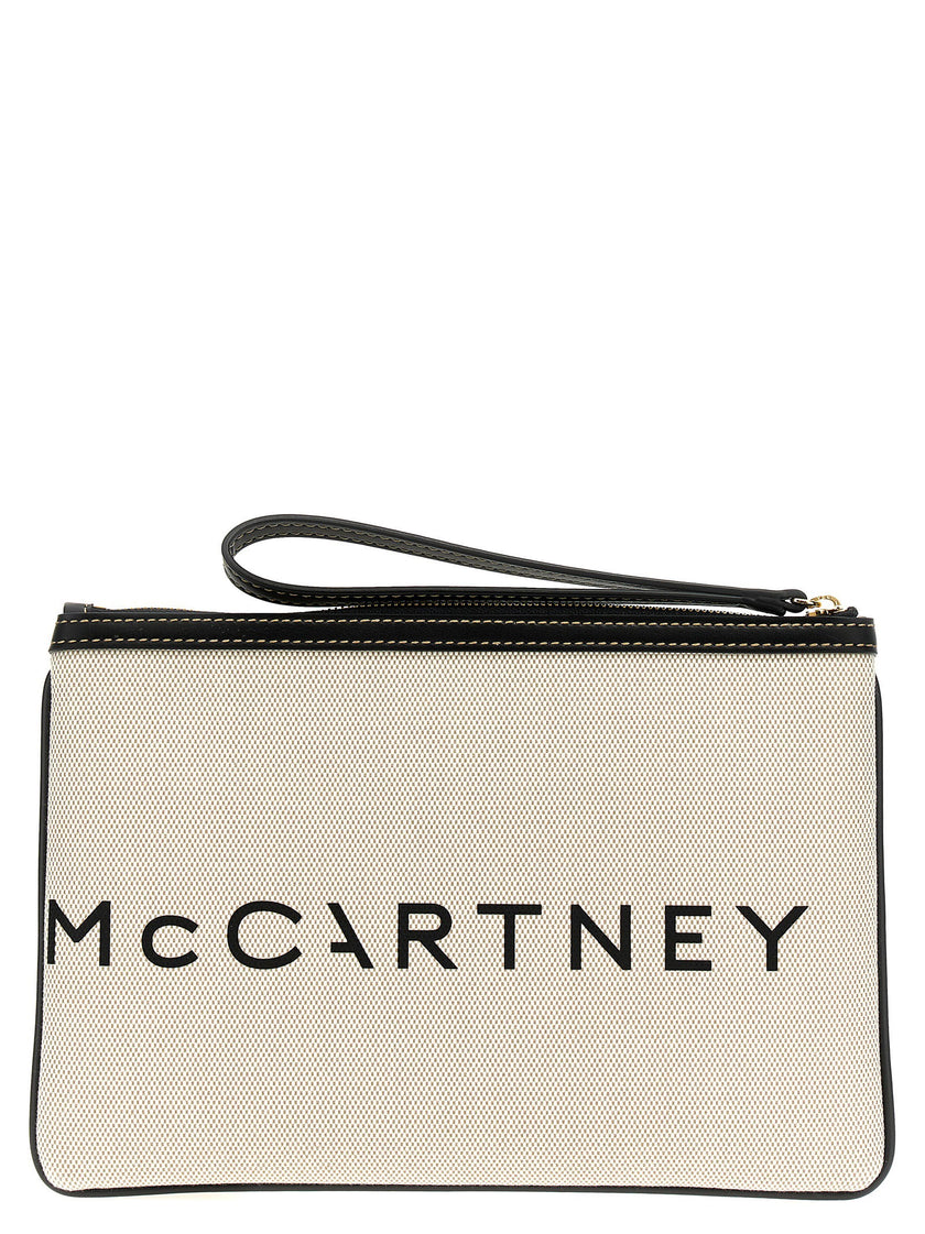 Stella Mccartney Logo Clutch Bag