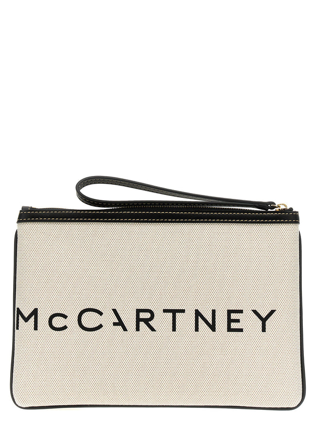 Stella Mccartney Logo Clutch Bag