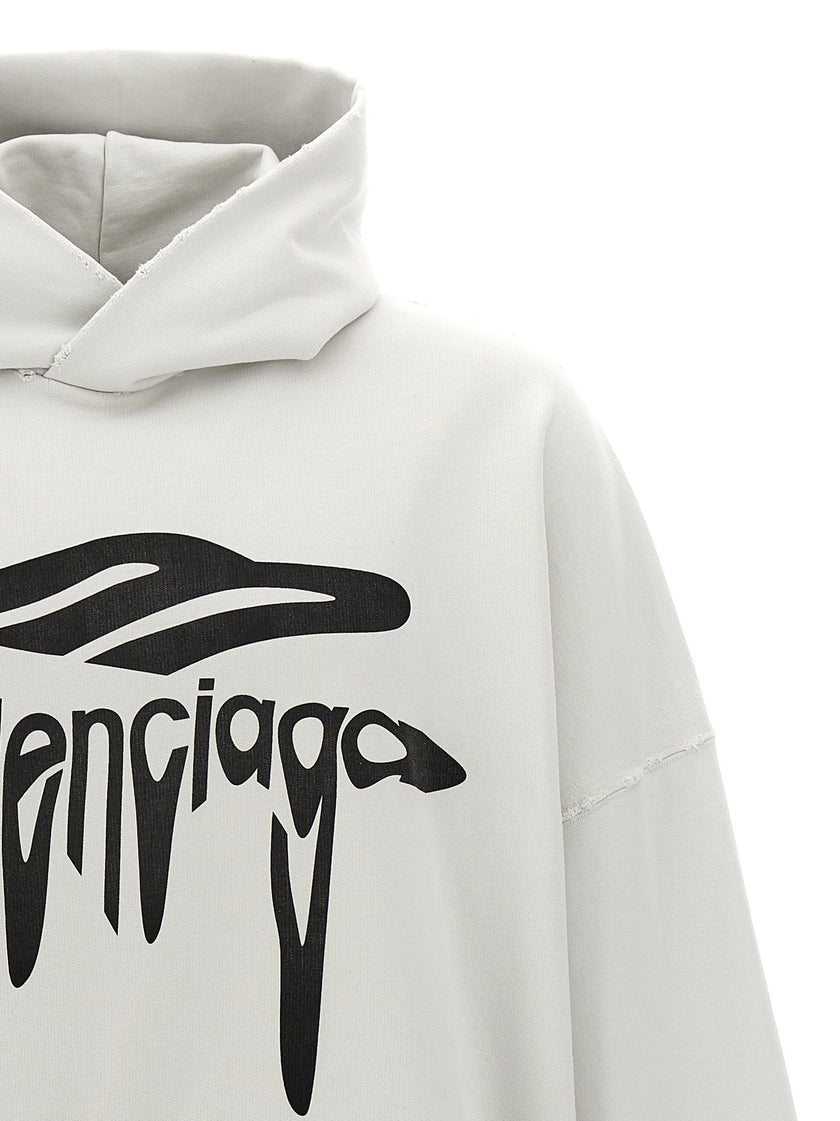 Balenciaga 3b Liquefied Hoodie