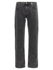 Alexander McQueen Metal Plate Jeans
