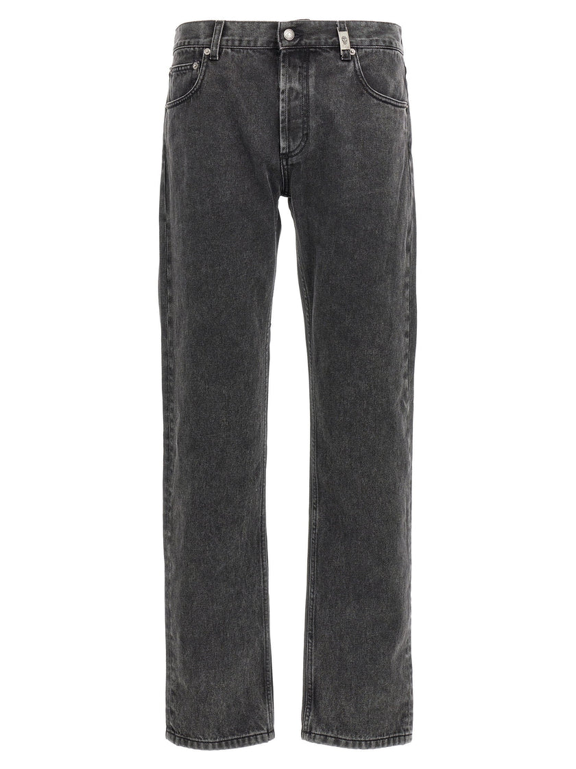 Alexander McQueen Metal Plate Jeans