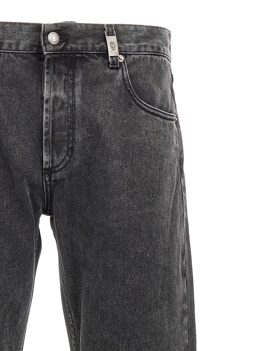 Alexander McQueen Metal Plate Jeans
