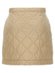 Burberry Quilted Nylon Skirt