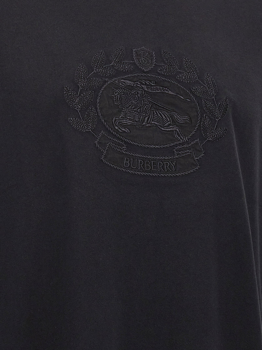 Burberry Logo Embroidery T-shirt