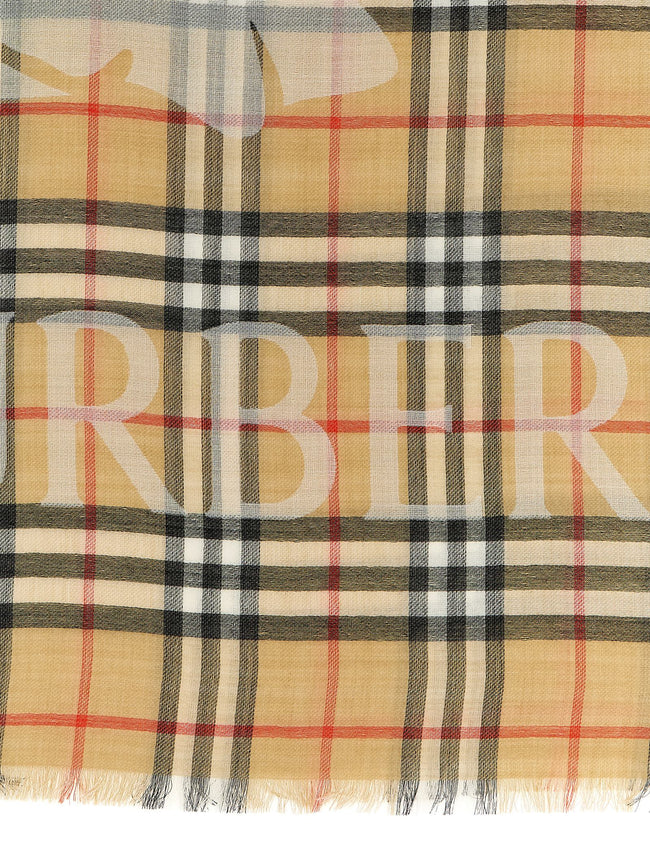 Burberry Equestrian Knight Design Scarf