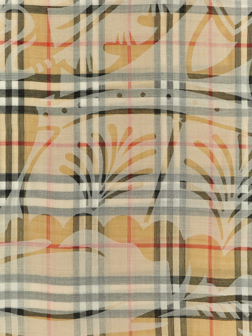 Burberry Equestrian Knight Design Scarf