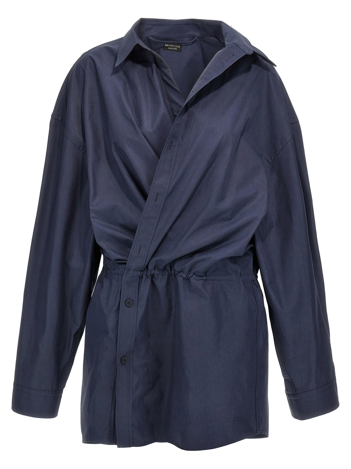 Balenciaga Stile Camicia Mini Dress