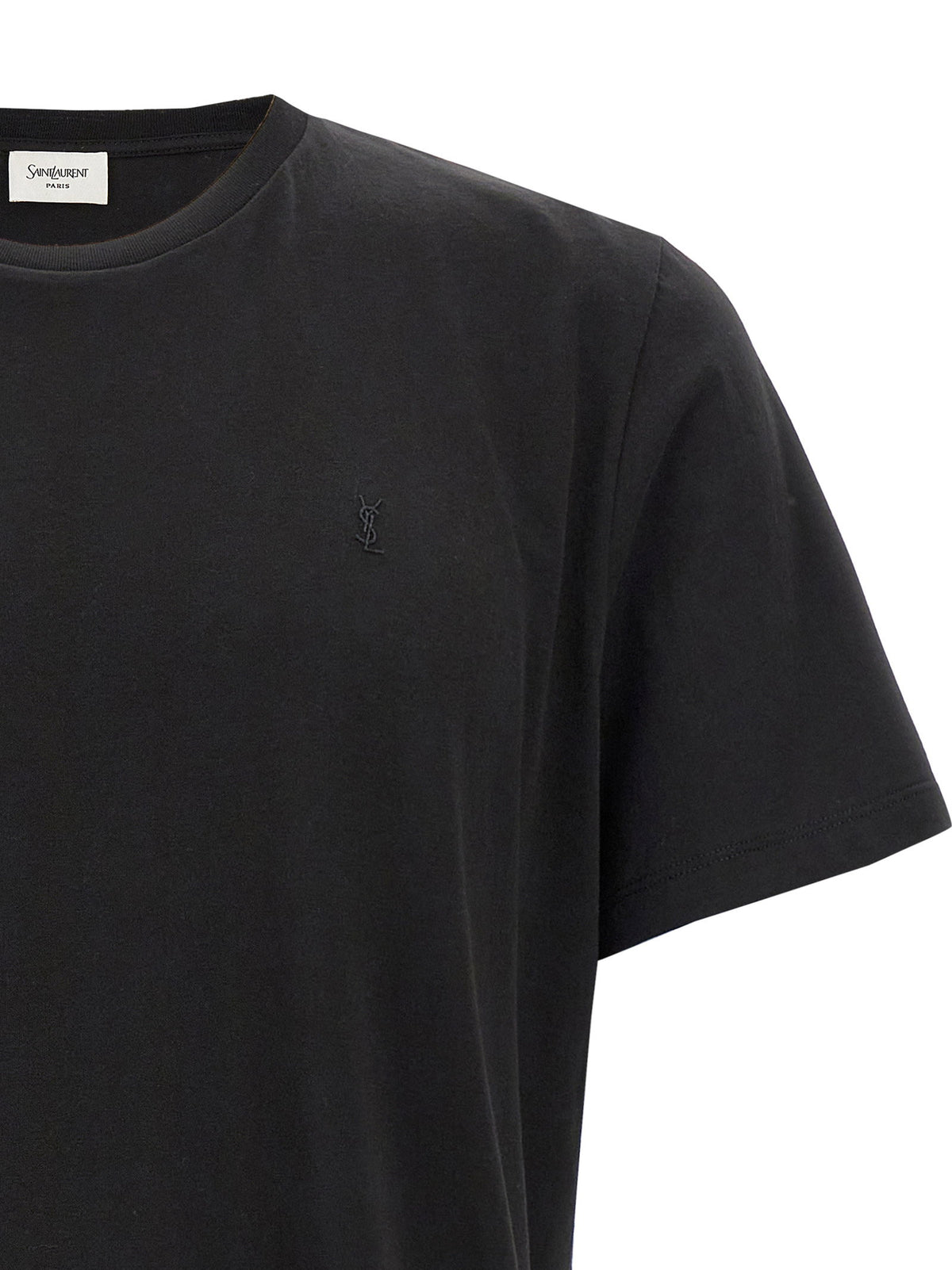 Saint Laurent Cassandre Embroidery T-shirt