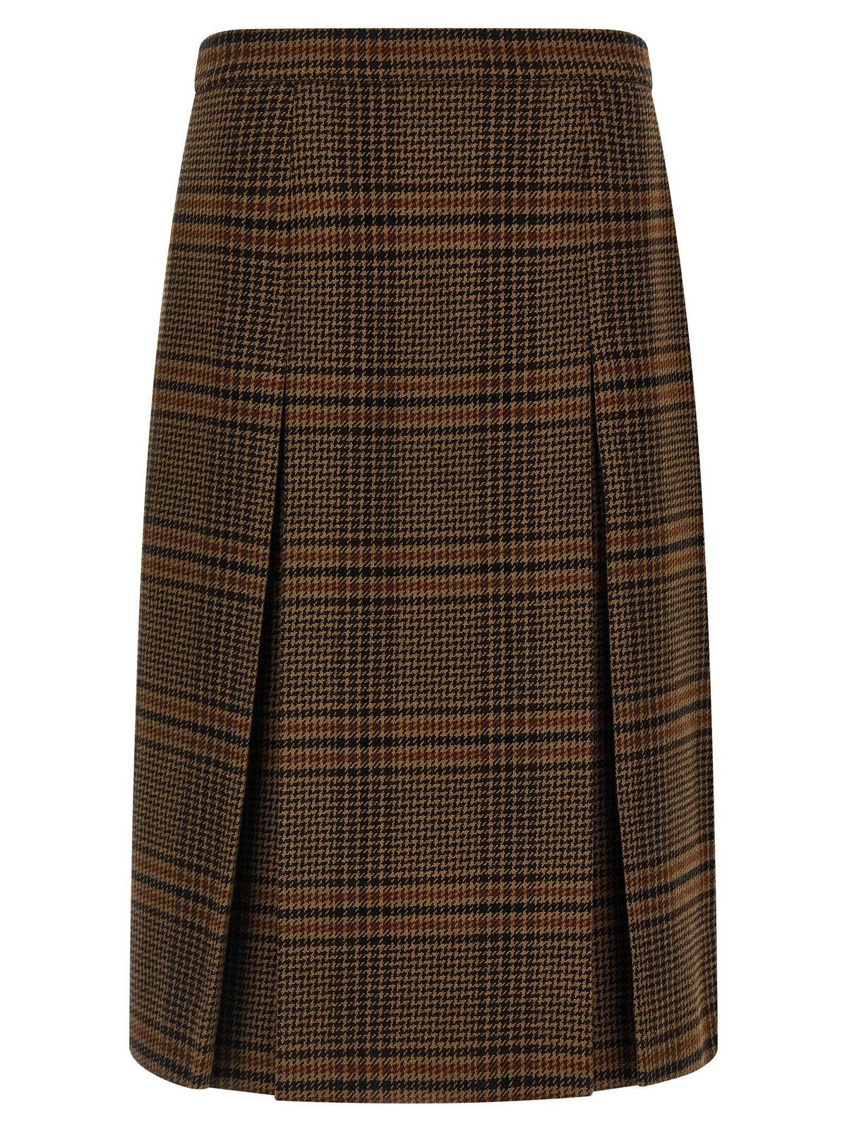 Saint Laurent Prince Of Wales Skirt