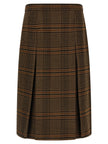 Saint Laurent Prince Of Wales Skirt