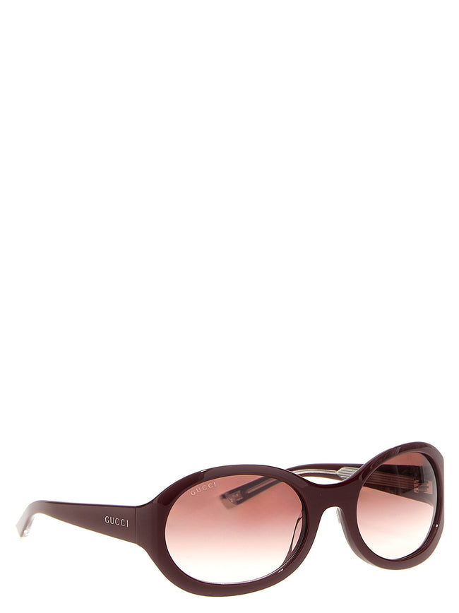 Gucci Red Ancora Sunglasses