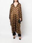 Ozwald Boateng Printed silk kaftan