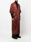 Ozwald Boateng Printed silk long kimono