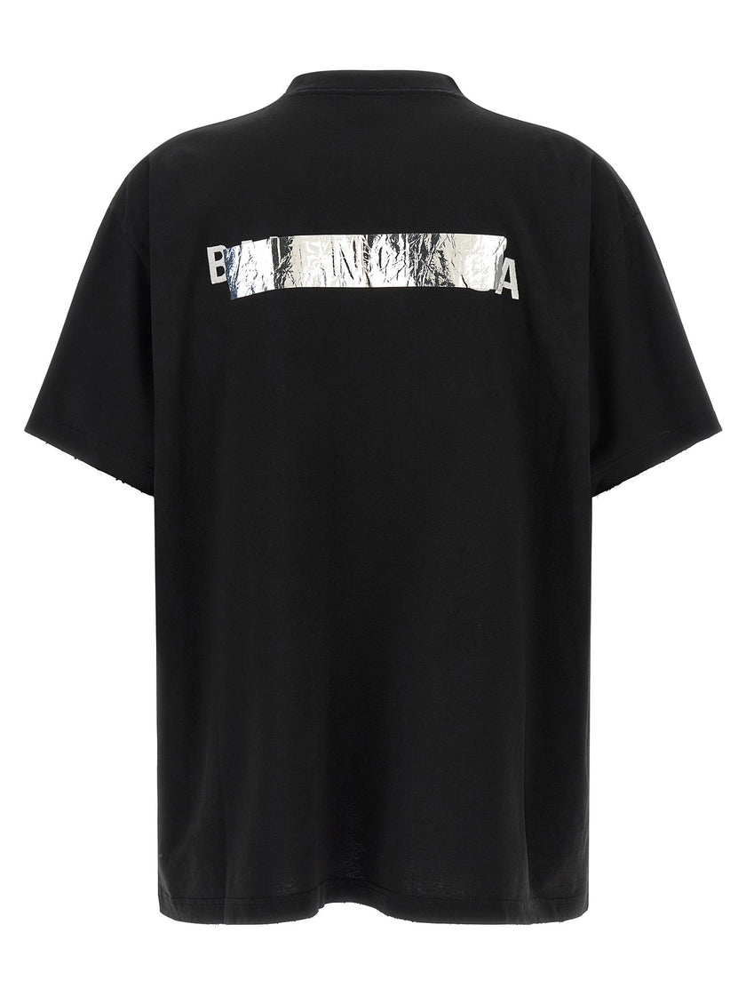 Balenciaga Silver Tape T-shirt