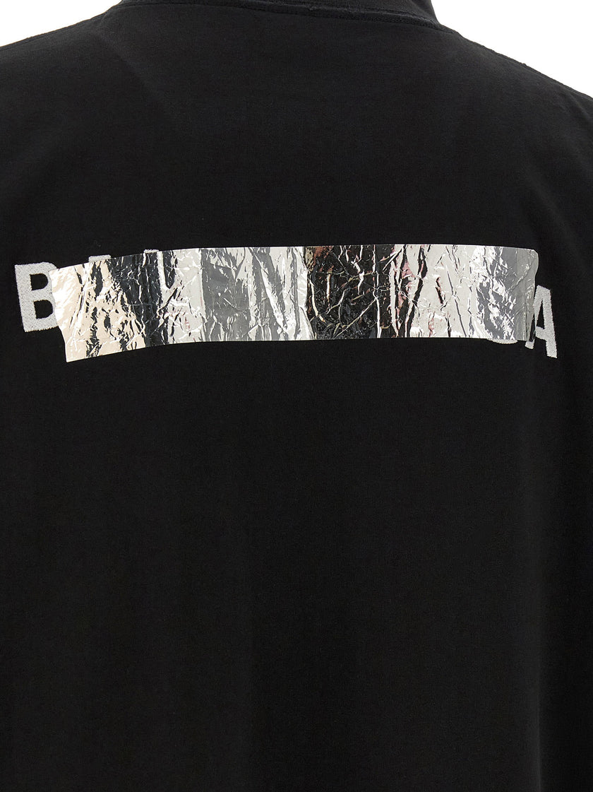 Balenciaga Silver Tape T-shirt