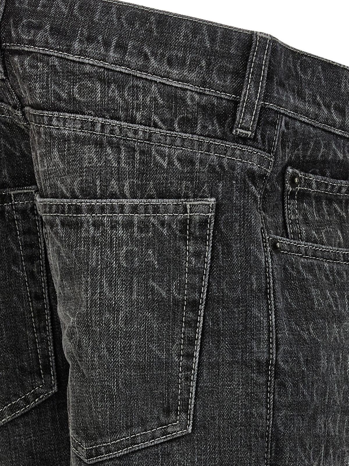 Balenciaga Wide Leg Jeans