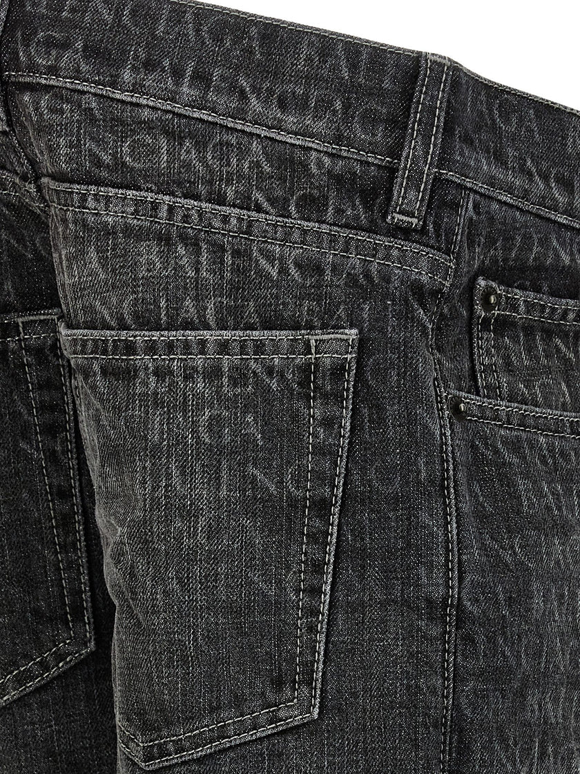 Balenciaga Wide Leg Jeans