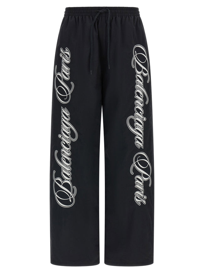 Balenciaga Cursive Reversible Pants