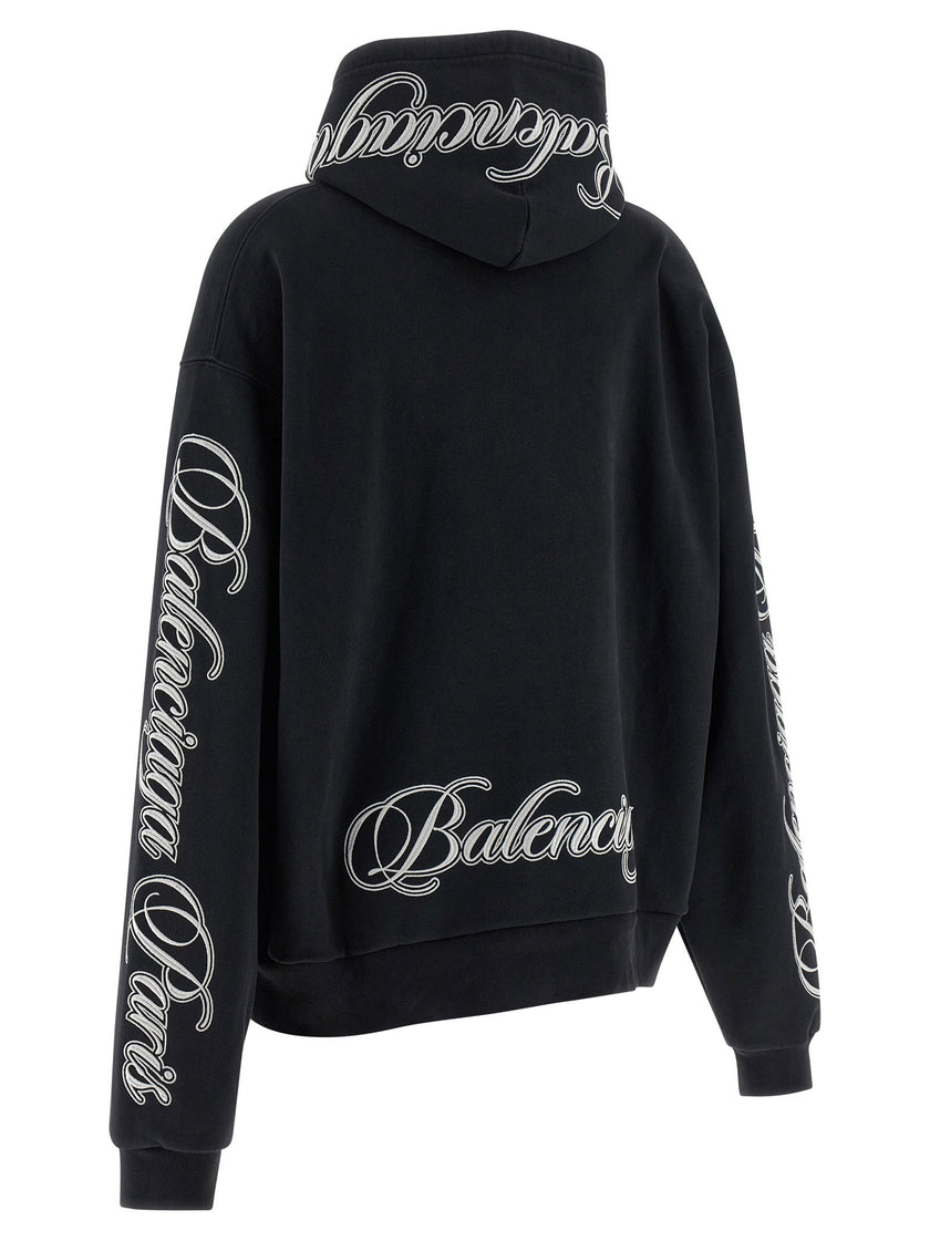Balenciaga Cursive Hoodie