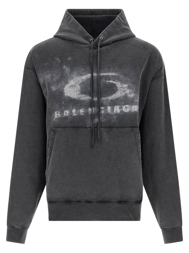 Balenciaga Washed Crayon Loop Hoodie