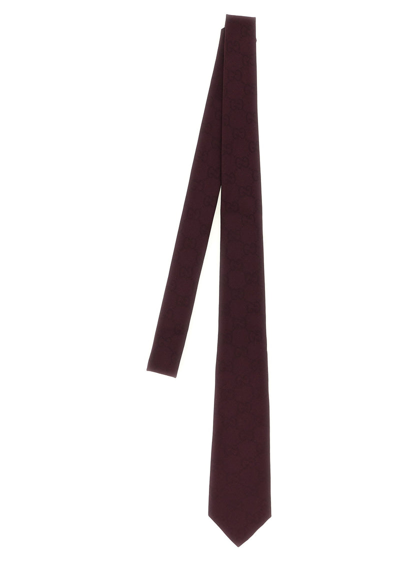 Gucci Gg Jacquard Tie