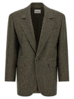 Saint Laurent Herringbone Blazer