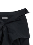Balenciaga Crop Shirt Off The Shoulder